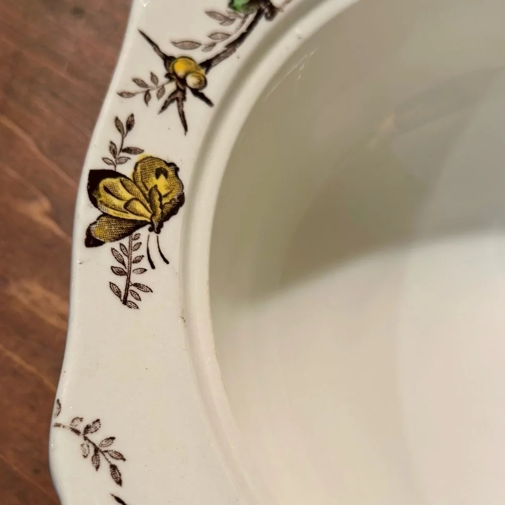 Alfred Meakin’s “Medway” Decor Covered Vegetable/Tureen Dish